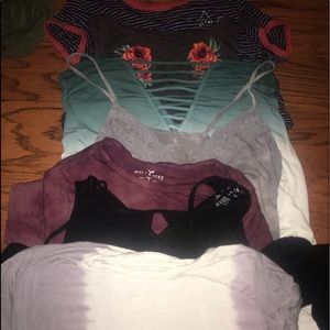 AMERICAN EAGLE BUNDLE 7 DIFFERENT SHIRTS